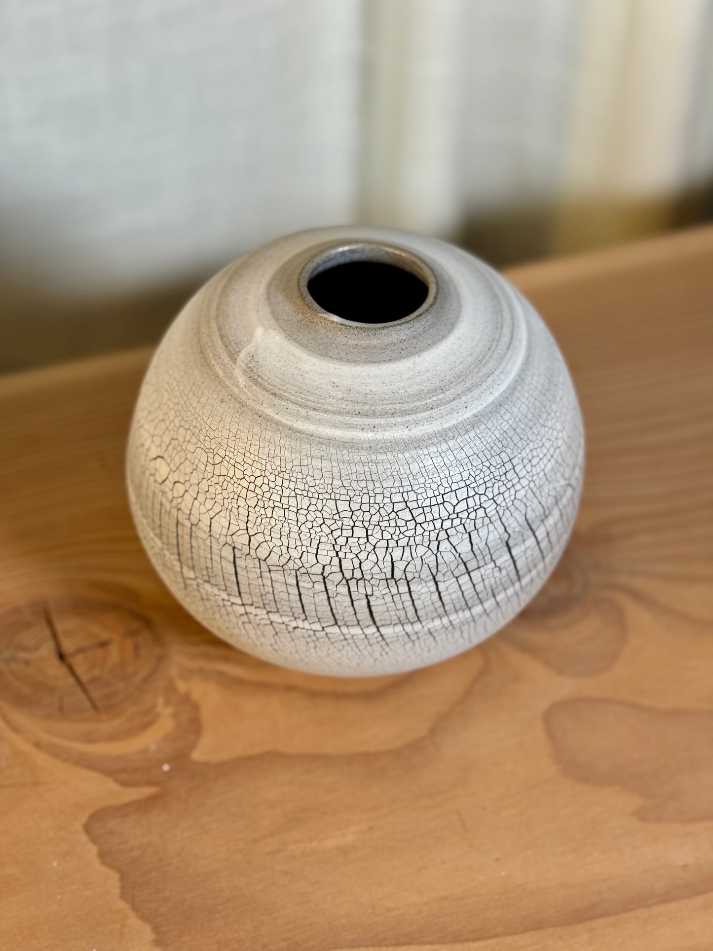 Unika krakellé vase