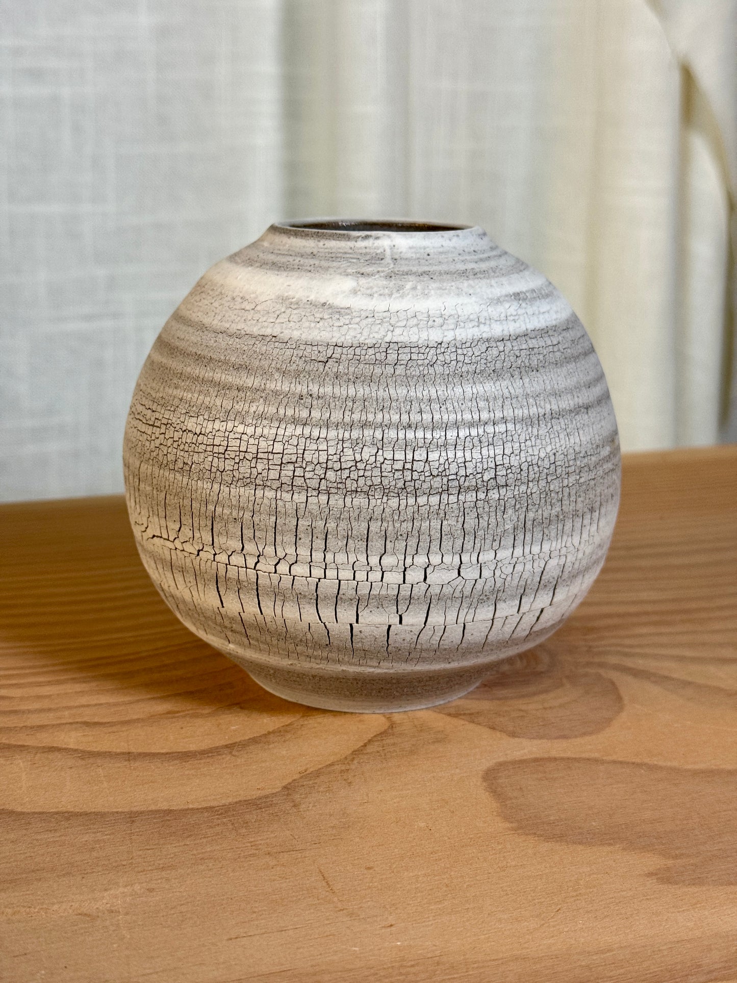 Unika krakellé vase