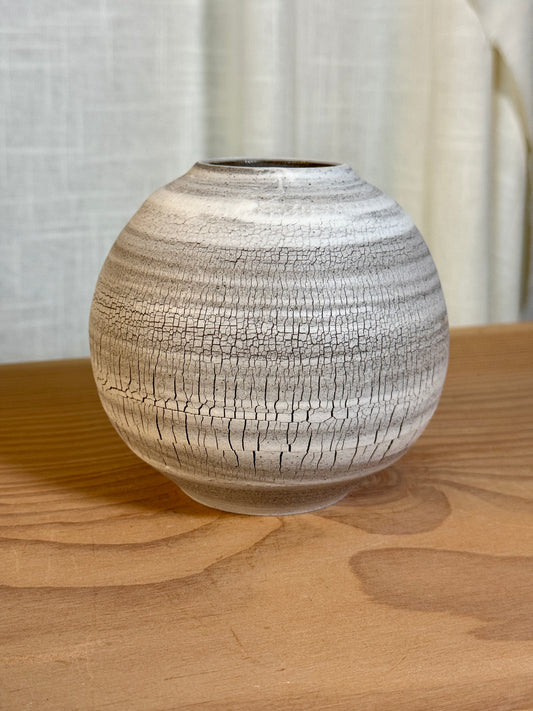 Unika krakellé vase