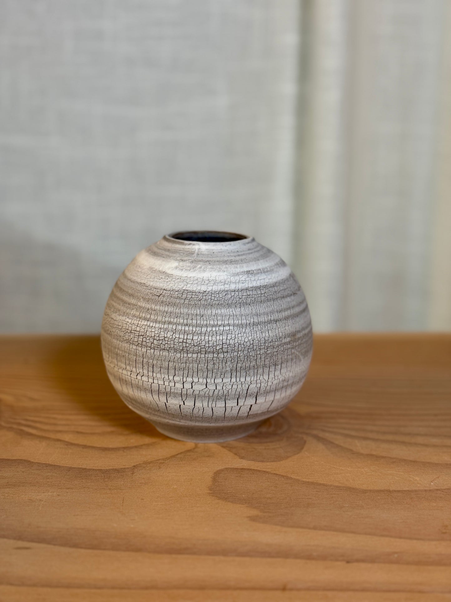 Unika krakellé vase