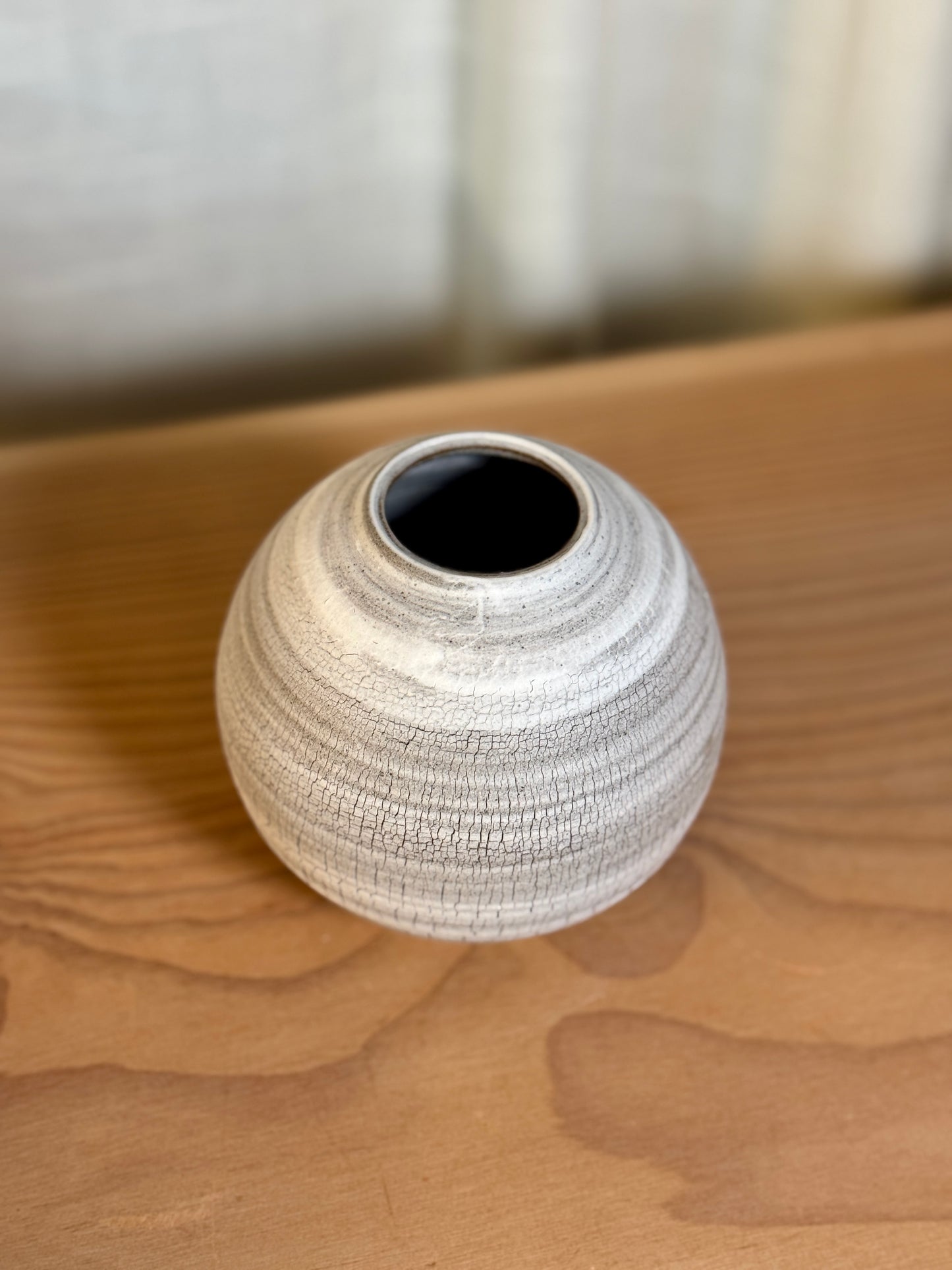 Unika krakellé vase