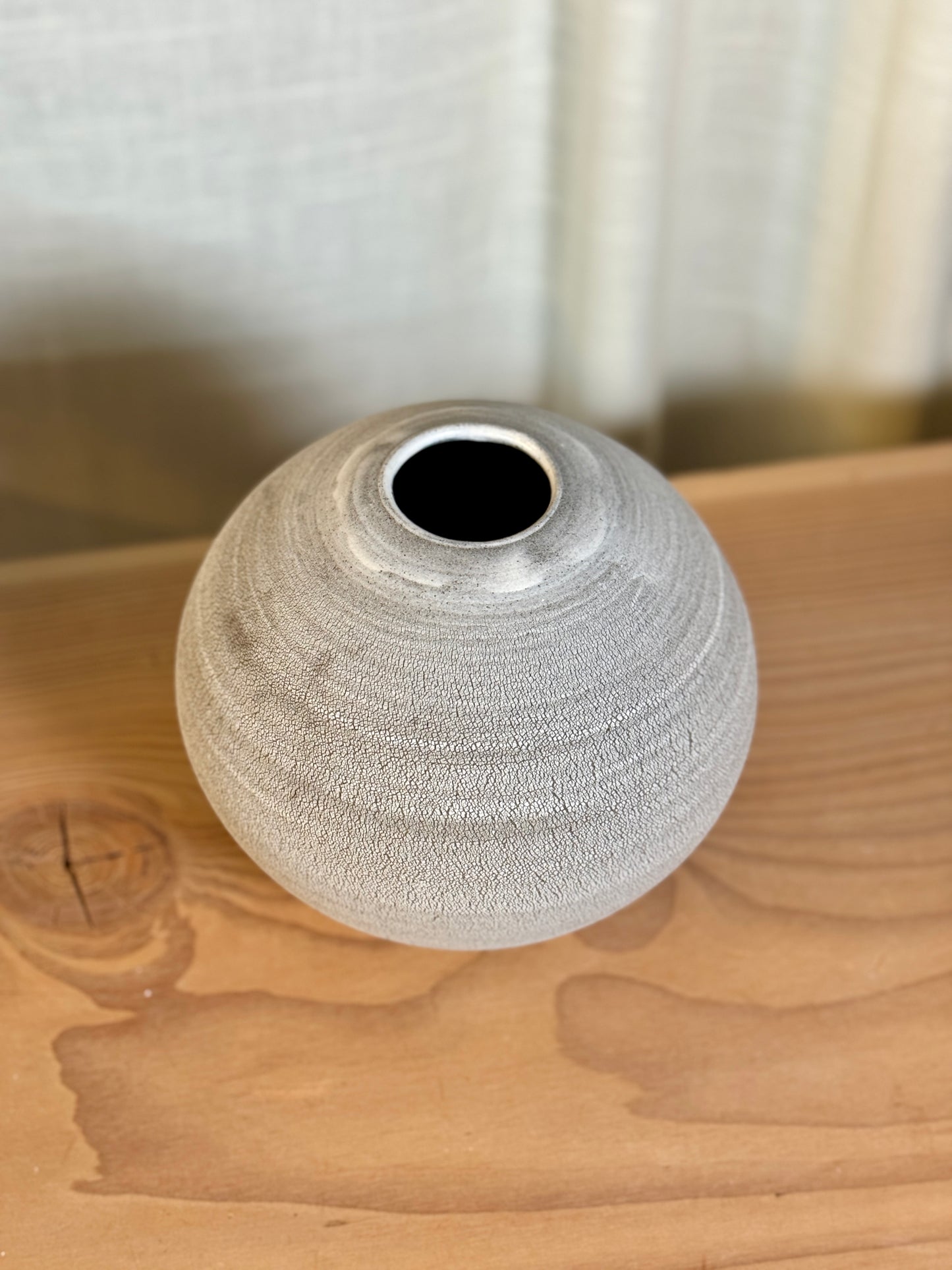 Unika krakellé vase