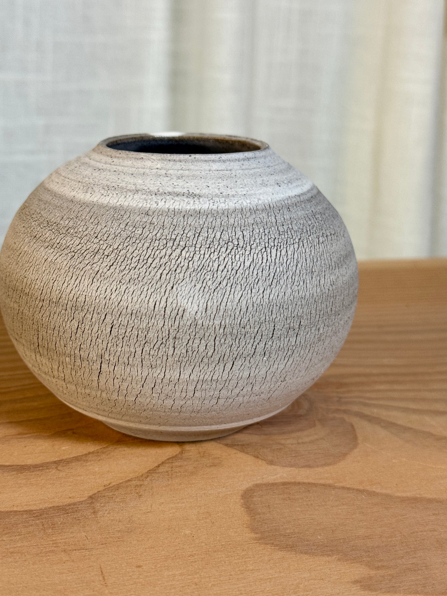 Unika krakellé vase